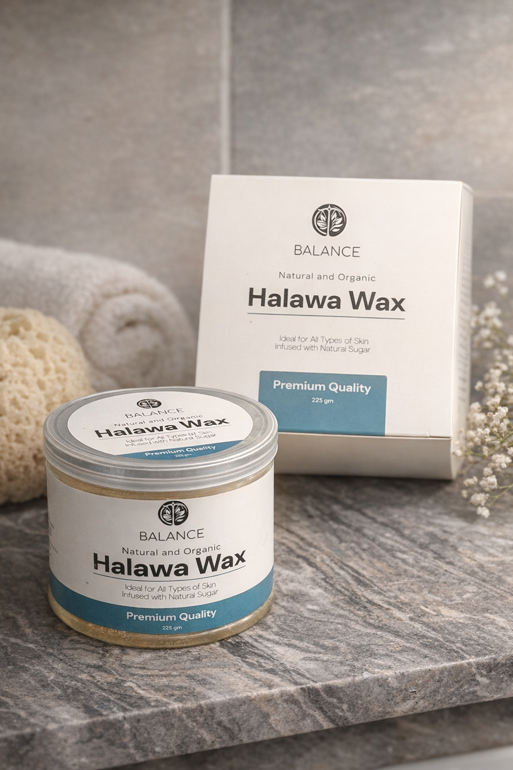 Balance halawa wax